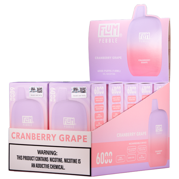 Cranberry Grape FLUM Pebble