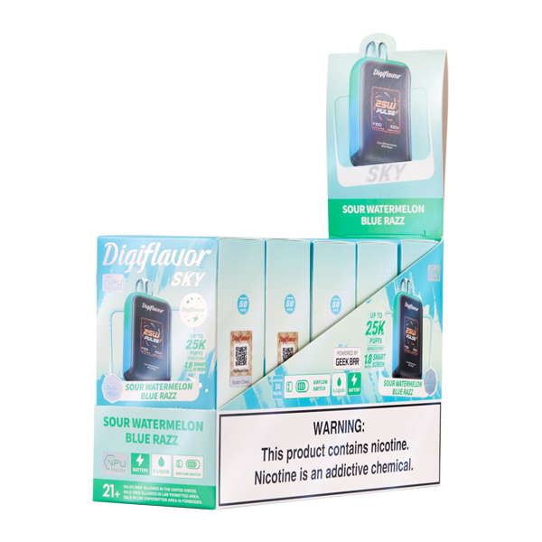 Sour Watermelon Blue Razz Digiflavor Sky