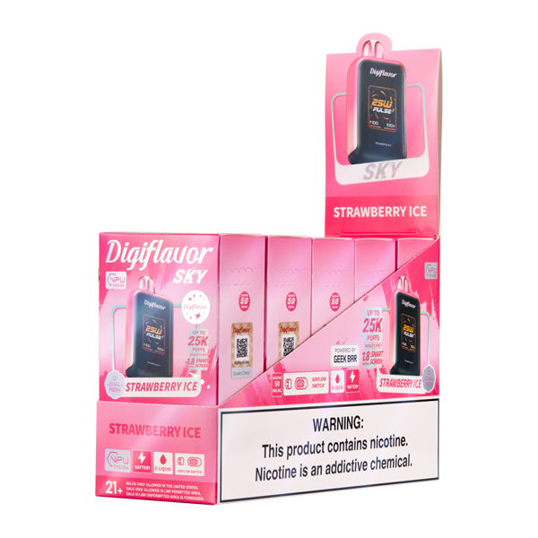 Strawberry Ice Digiflavor Sky