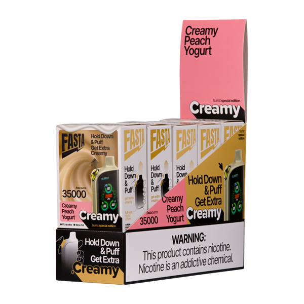 Creamy Peach Yogurt FASTA Burrst 35000 (Creamy Edition)