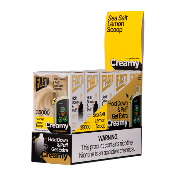 Sea Salt Lemon Scoop FASTA Burrst (Creamy Edition)