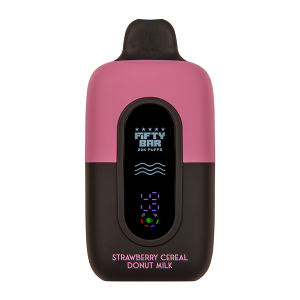 Strawberry Cereal Donut Milk Fifty Bar 20K