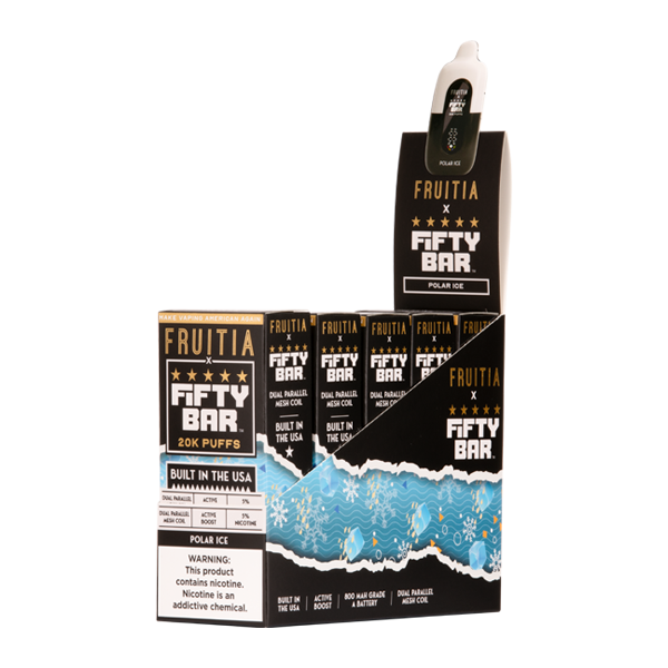 Polar Ice FRUITIA X Fifty Bar 20K