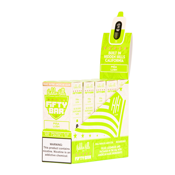 Pina Lush Hidden Hills X Fifty bar