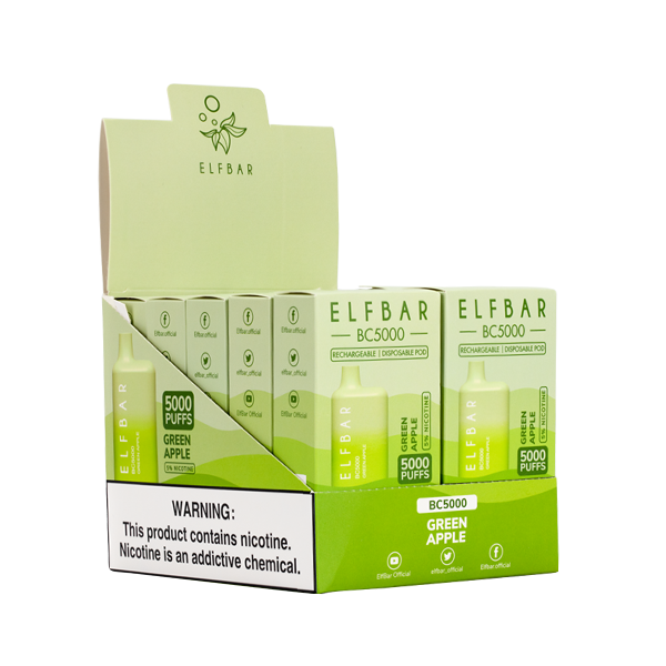 Green Apple Elf Bar 5000