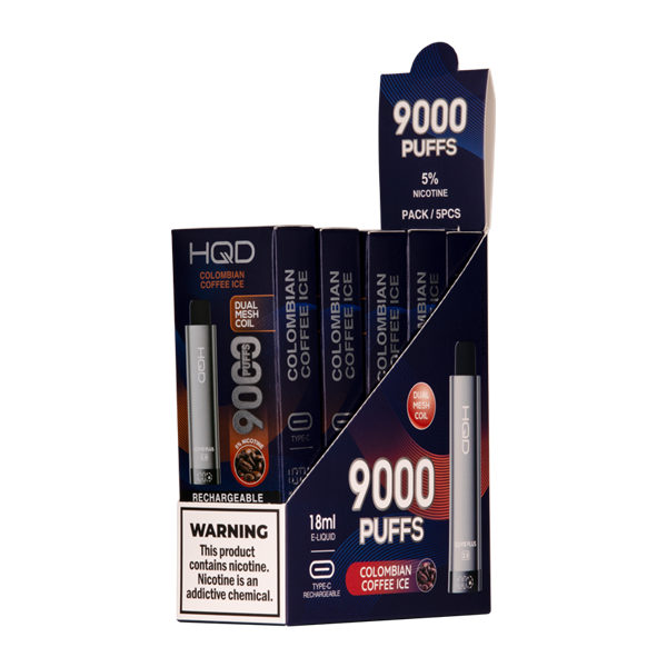 Colombian Coffee Ice HQD Cuvie Plus 2.0