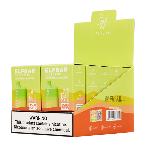 Kiwi Melon Elf Bar 3500