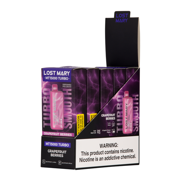 Grapefruit Berries Lost Mary MT15000 Turbo