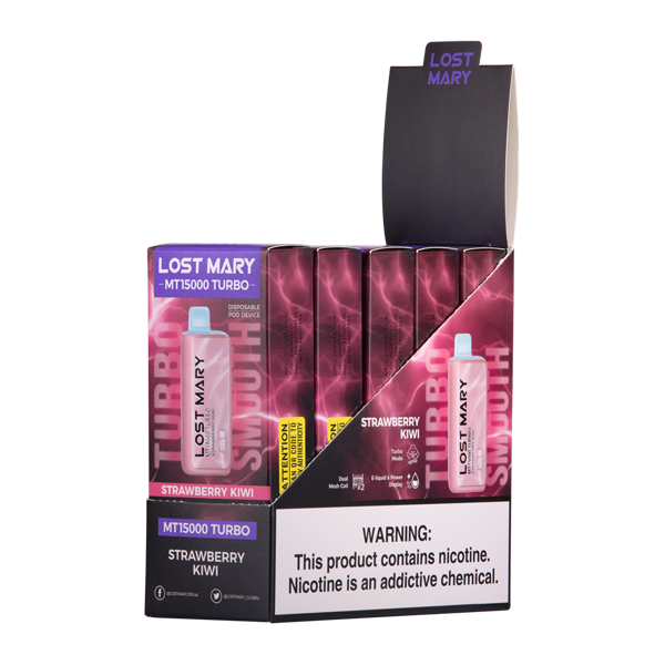 Strawberry Kiwi Lost Mary MT15000 Turbo