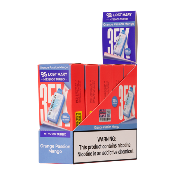 Orange Passion Mango Lost Mary MT35K Turbo