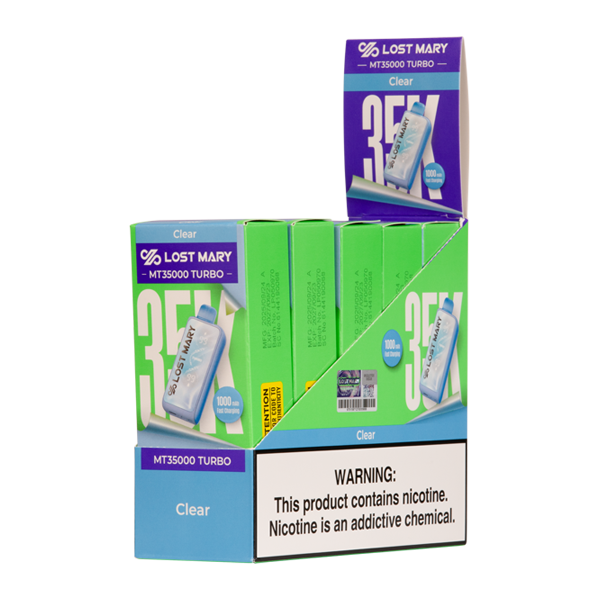 Clear Lost Mary MT35K Turbo