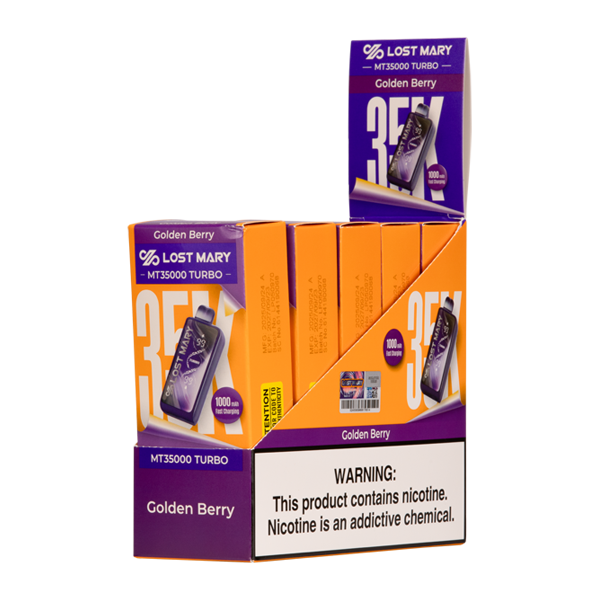 Golden Berry Lost Mary MT35K Turbo