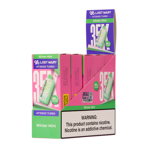 Winter Mint Lost Mary MT35K Turbo