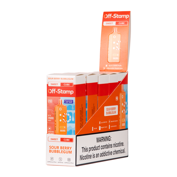 Sour Berry Kick Off Stamp Sweet Cube