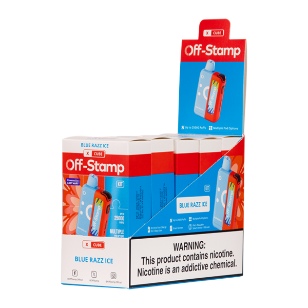 Blue Razz Ice Off Stamp X-Cube Kit