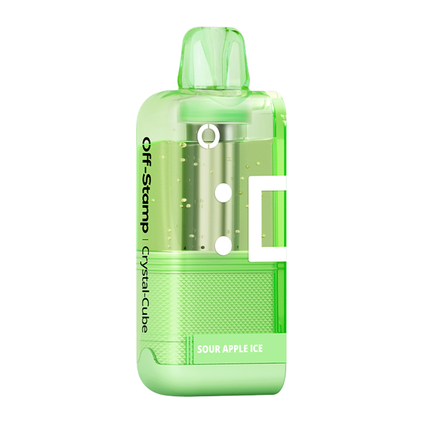 Sour Apple Ice Off Stamp X-Cube Disposable Crystal