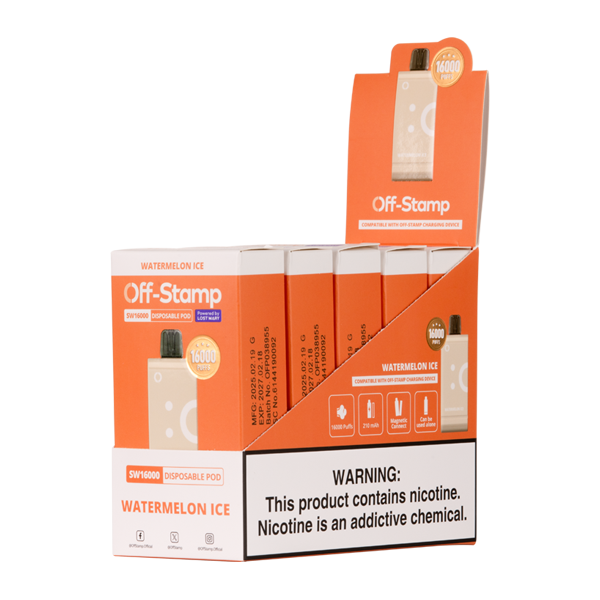 Watermelon Ice OFF STAMP SW16000 Disposable
