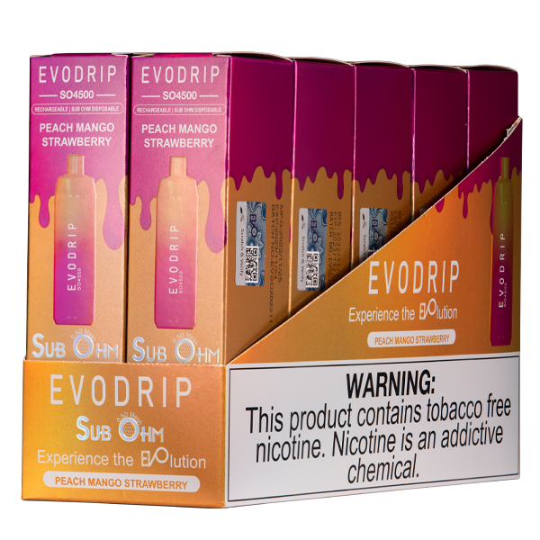 Peach Mango Strawberry EVODRIP SO4500