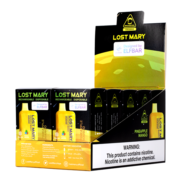 Pineapple Mango Lost Mary OS5000