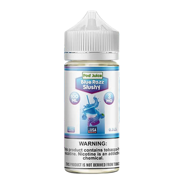 Blue Razz Slushy Pod Juice 100ml