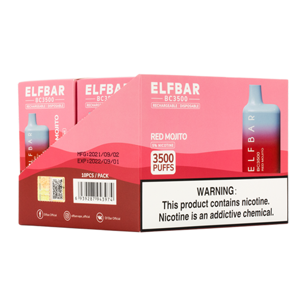 Red Mojito Elf Bar 3500