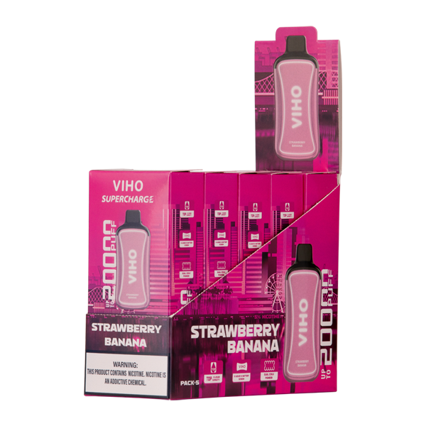 Strawberry Banana Viho Supercharge