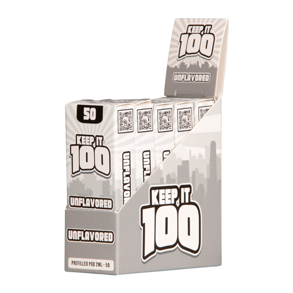 Unflavored Keep It 100 Zeltu X3 Pod