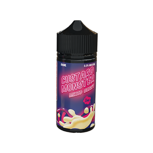Mixed Berry Custard Monster eJuice