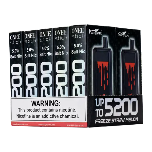 BUY 1 GET 1 FREE Freeze Straw Melon Kangvape Onee Stick 5200 | Vape Amazon India Kangvape