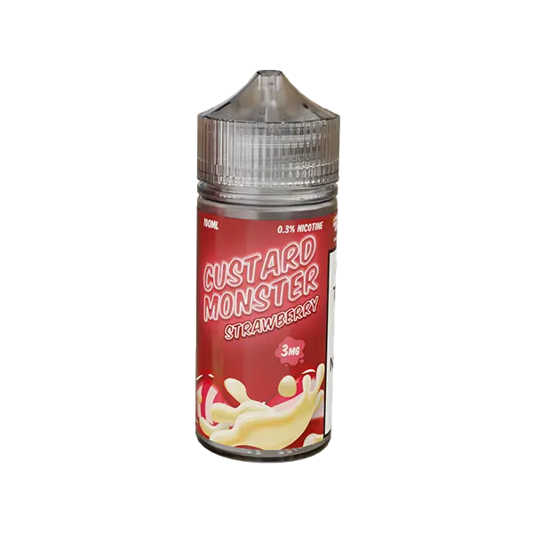 BUY 1 GET 1 FREE Strawberry Custard Monster eJuice | Vape Amazon India