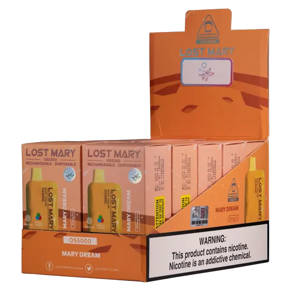 BUY 1 GET 1 FREE Mary Dream Lost Mary OS5000 | Amazon India - | Vape Mumbai