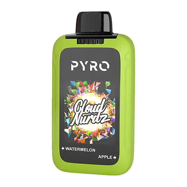 BUY 1 GET 1 FREE Watermelon/Apple CLOUD NURDZ X PYRO Duo | Vape Mumbai