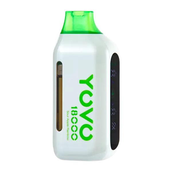 BUY 1 GET 1 FREE Sour Apple Rainbow YOVO Ultra 18000 | Vape Mumbai