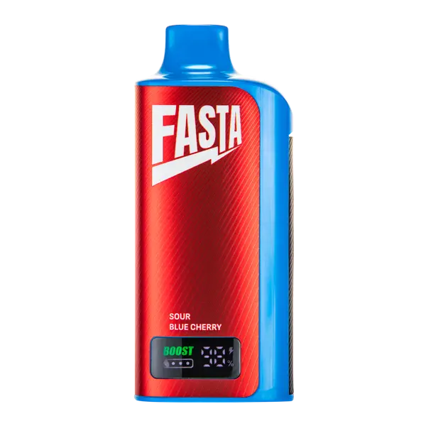 BUY 1 GET 1 FREE Sour Blue Cherry FASTA PLUGIN 18000 | Vape Amazon India