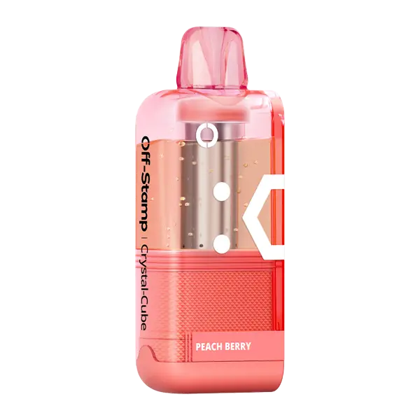 BUY 1 GET 1 FREE Peach Berry Off Stamp X-Cube Disposable Crystal | Vape Amazon India