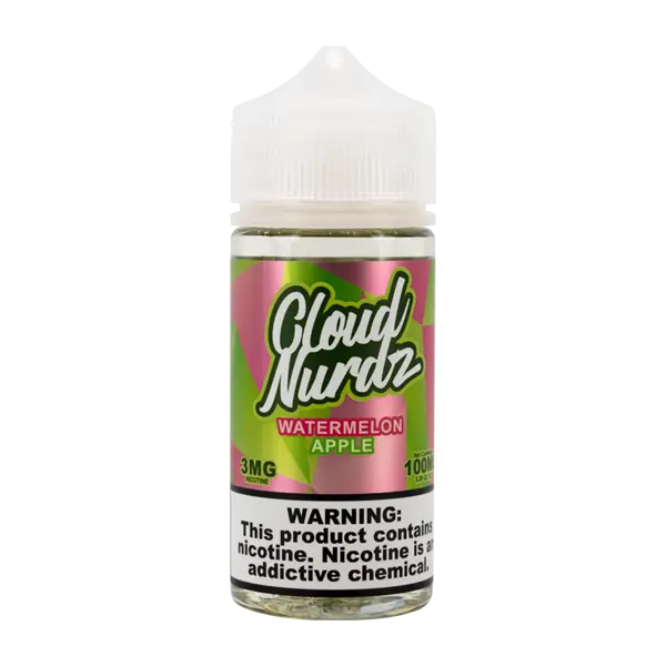 BUY 1 GET 1 FREE Watermelon Apple by Cloud Nurdz 100mL | Vape Amazon India