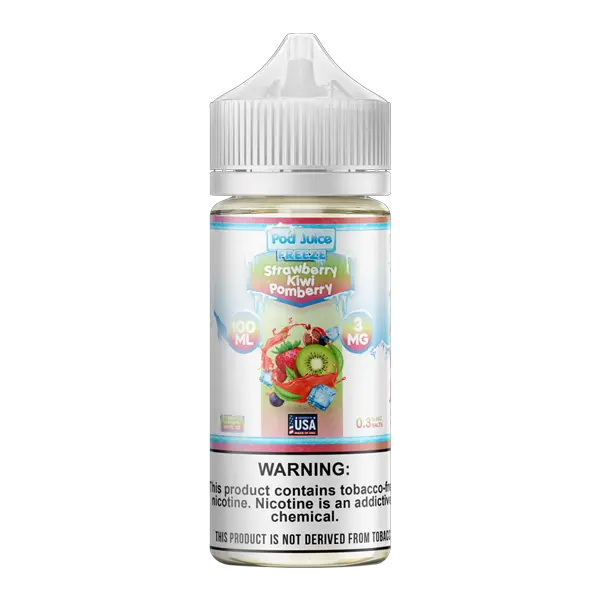 BUY 1 GET 1 FREE Strawberry Kiwi Pomberry Freeze Pod Juice 100ml | Vape Amazon India