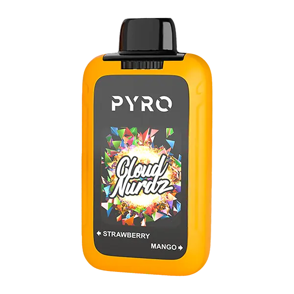 BUY 1 GET 1 FREE Strawberry/Mango CLOUD NURDZ X PYRO Duo | Vape Mumbai