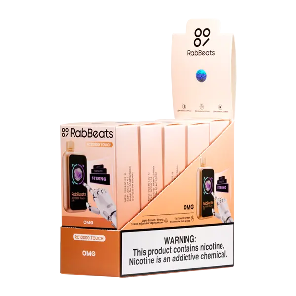 BUY 1 GET 1 FREE OMG RabBeats RC10000 Touch | Vape Amazon India RabBeats