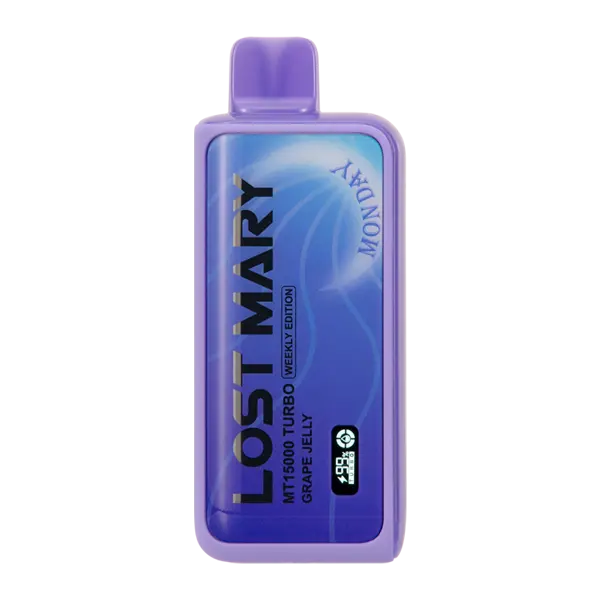 BUY 1 GET 1 FREE Grape Jelly Lost Mary MT15000 Turbo (Monday) | Vape Mumbai