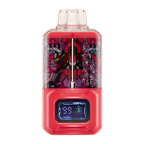 BUY 1 GET 1 FREE Strawberry Ice Crazy Ace B15000 | Vape Amazon India