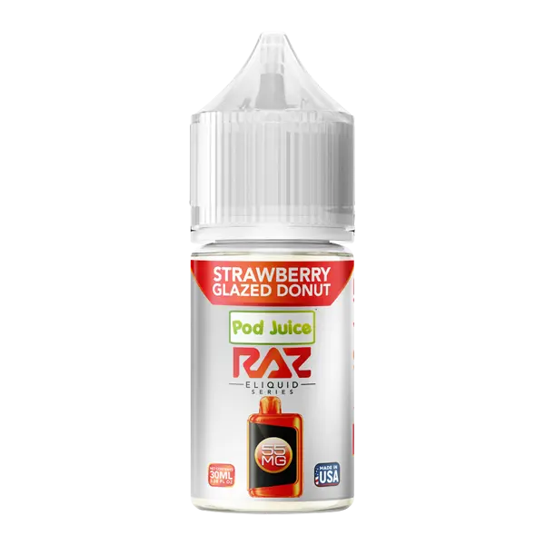 BUY 1 GET 1 FREE Strawberry Glazed Donut RAZ X Pod Juice | Vape Mumbai