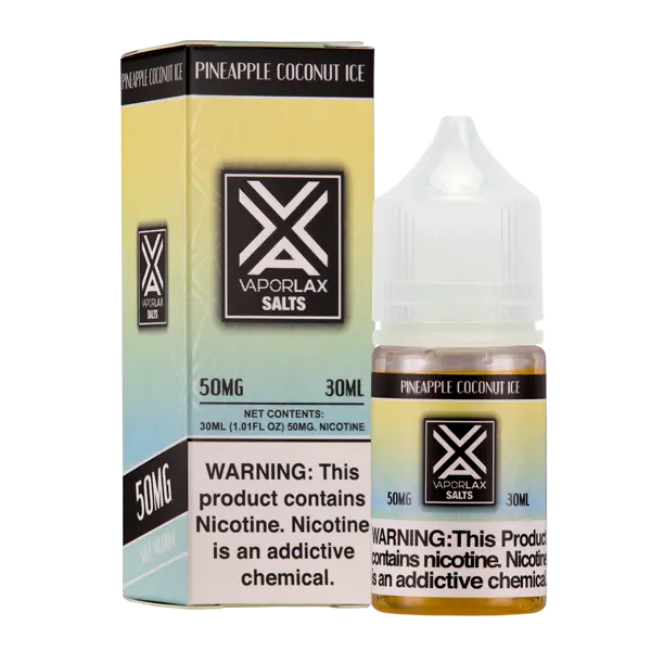 BUY 1 GET 1 FREE Pineapple Coconut Ice VaporLax Salt | Vape Amazon India