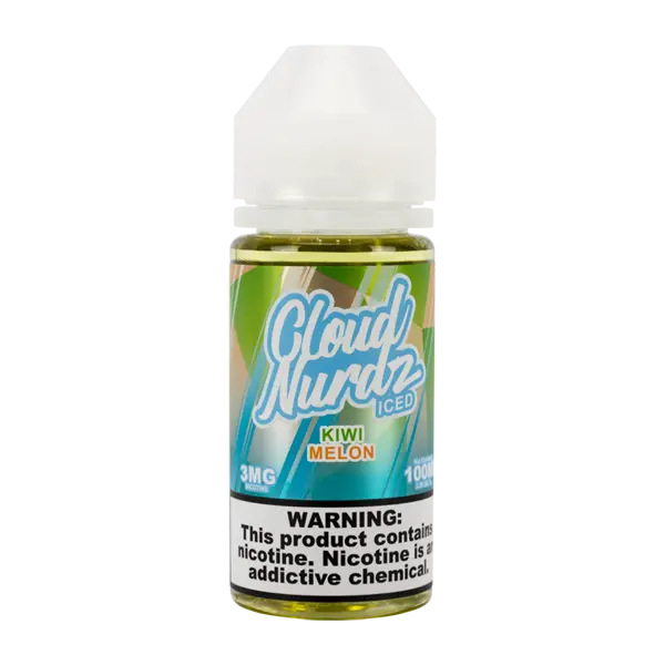 BUY 1 GET 1 FREE Iced Kiwi Melon by Cloud Nurdz 100mL | Vape Amazon India