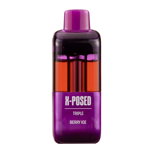 BUY 1 GET 1 FREE Triple Berry Ice X-Posed 35K Disposable | Vape Amazon India