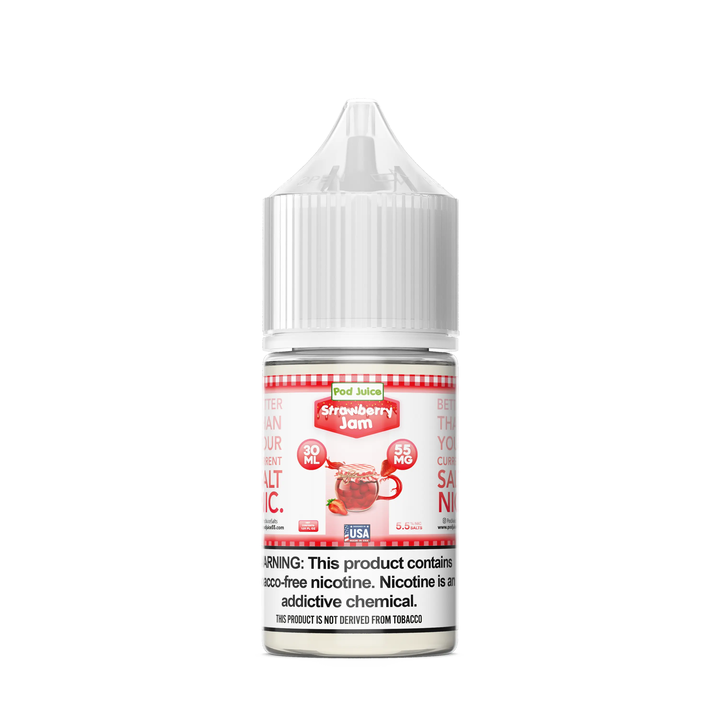 BUY 1 GET 1 FREE Strawberry Jam Pod Juice | Vape Amazon India