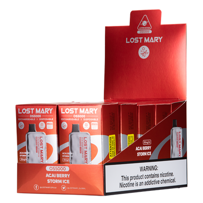 Acai Berry Storm Ice Lost Mary OS5000 Luster