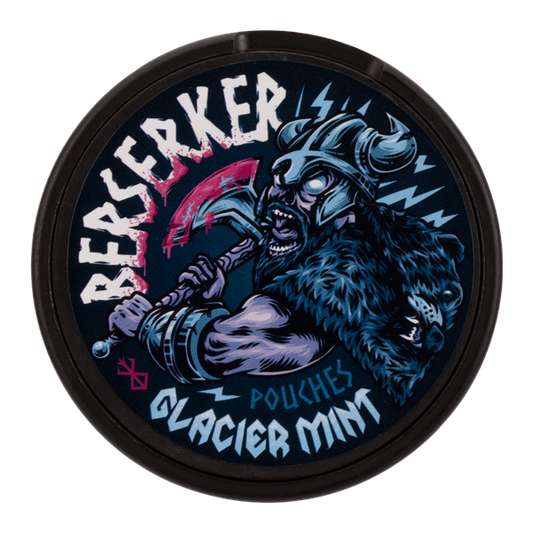 Glacier Mint BERSERKER Caffeine Pouch
