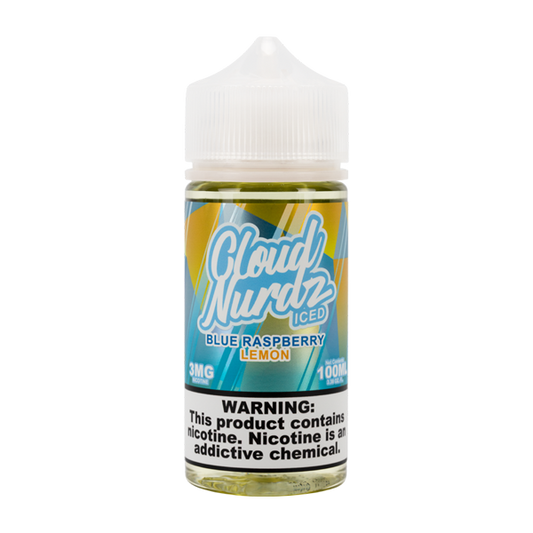 Iced Blue Raspberry Lemon by Cloud Nurdz 100mL