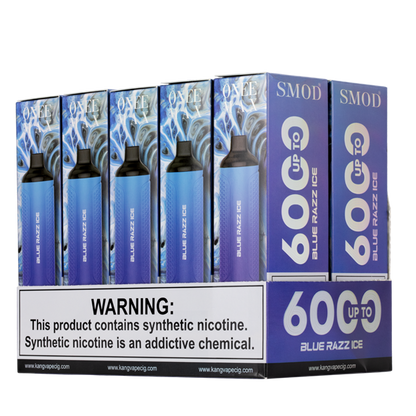 Blue Razz Ice Kangvape Smod 6000
